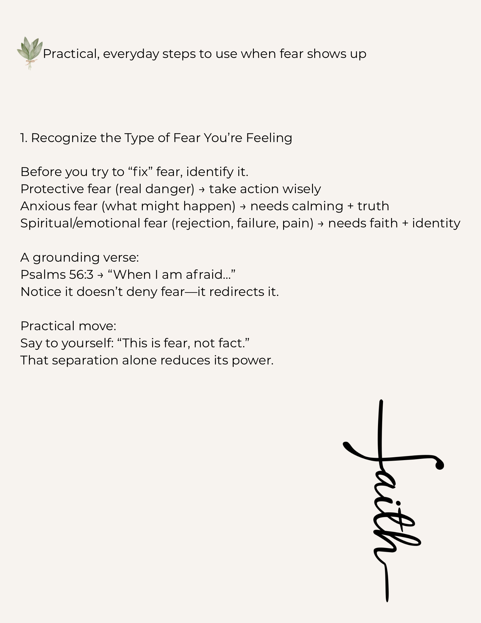 Faith Over Fear: 30 Day Guided Journal