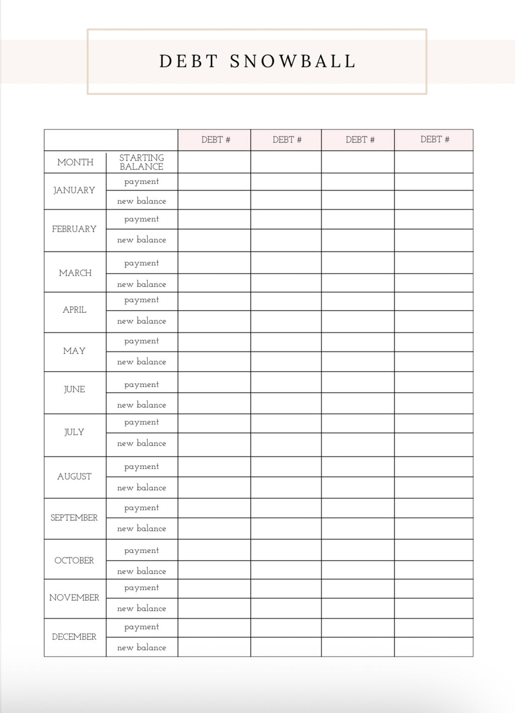Credit Tracker
